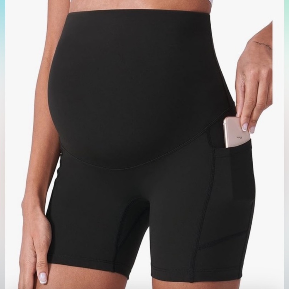 POSHDIVAH Maternity Shorts for Women • Size XL